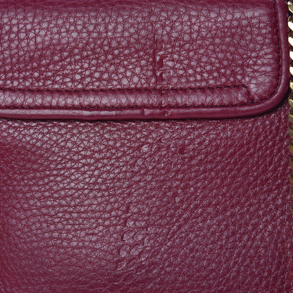Gucci Cellarius Calfskin Small 1973 Chain Shoulder Bag Cherry Gloss 9 of 9