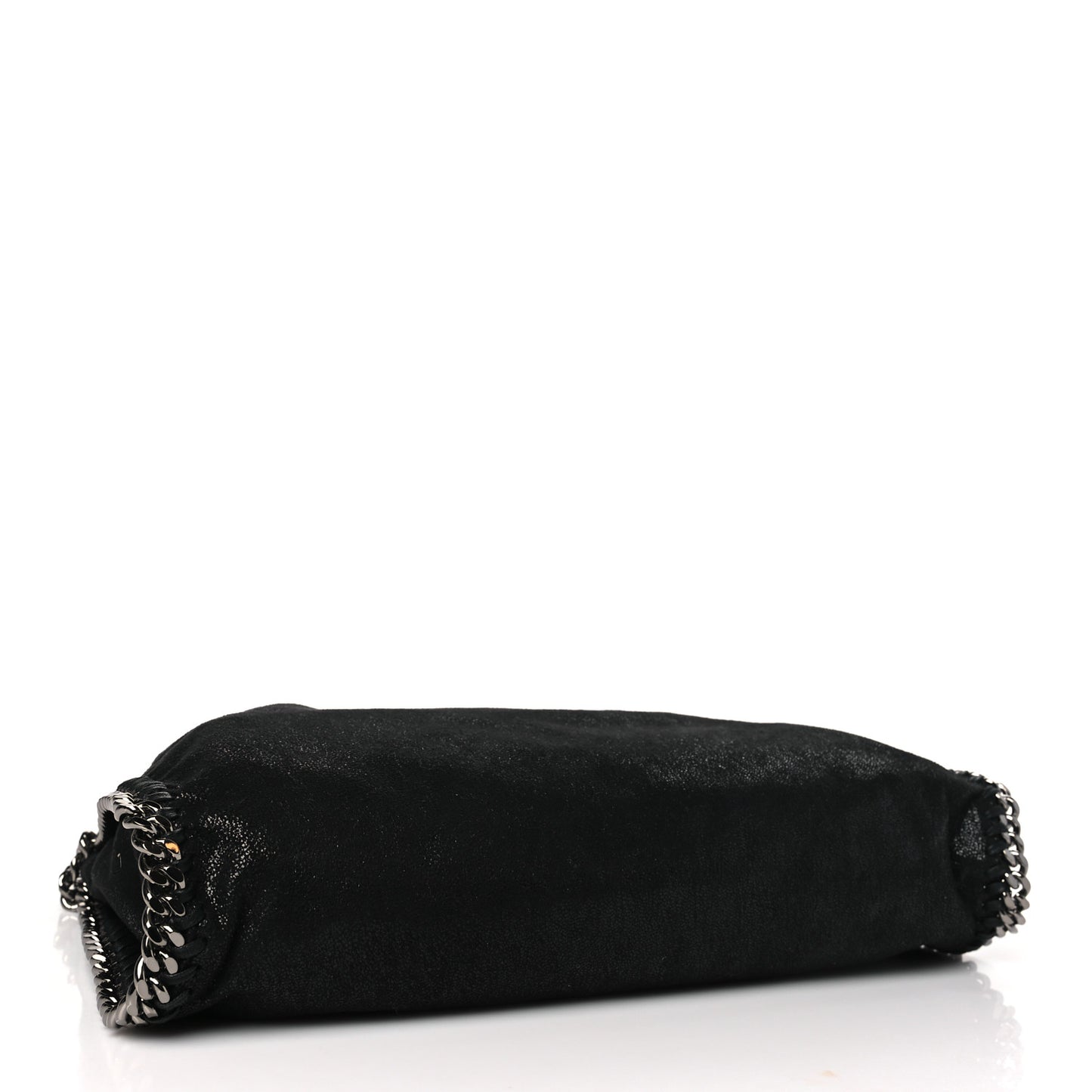 Shaggy Deer Falabella Fold Over Tote Black