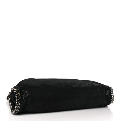 Stella McCartney Shaggy Deer Falabella Fold Over Tote Black 4 of 9