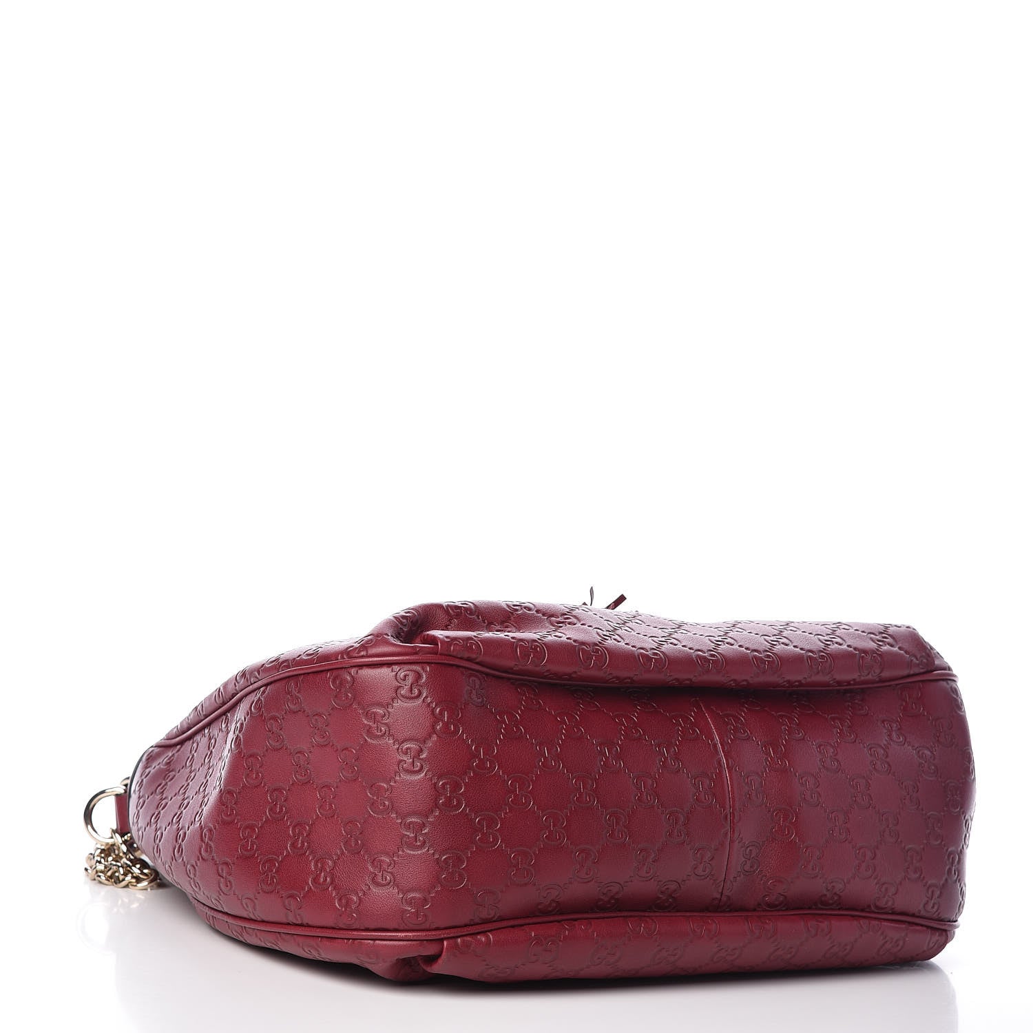 Gucci Soft Guccissima Medium Emily Hobo Classic Ruby 4 of 9