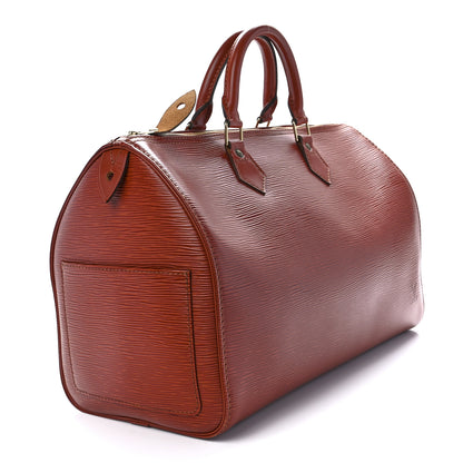 Louis Vuitton Epi Speedy 35 Kenyan Fawn 2 of 10
