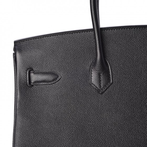 Hermes Epsom Birkin 35 Black 27 of 33