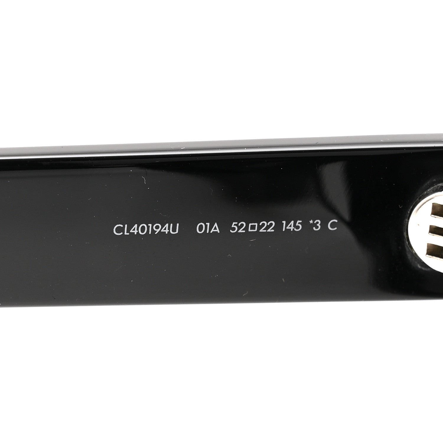 Celine Acetate Triomphe 01 Sunglasses CL 40194U Black 5 of 6