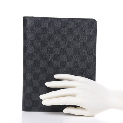 Louis Vuitton Damier Graphite Desk Agenda Cover 2 of 10