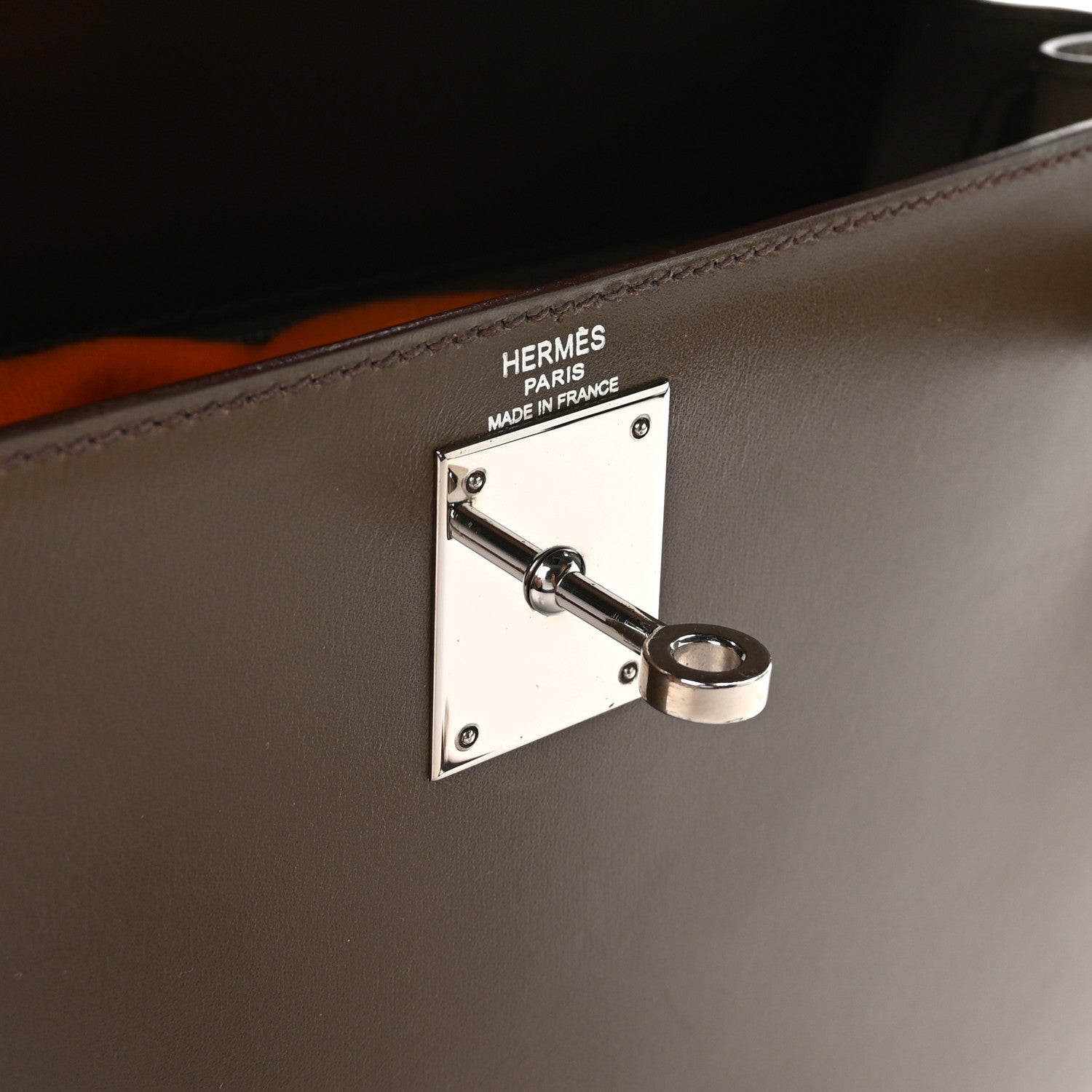 Hermes Box Kelly Sellier 28 Vert Olive 7 of 13