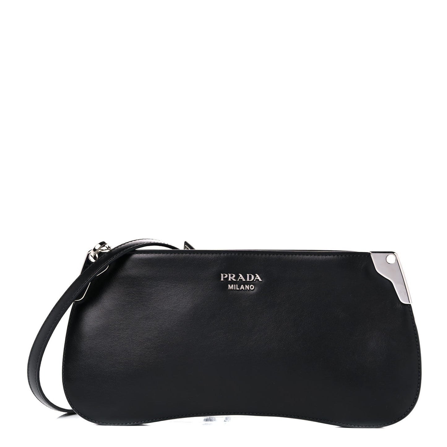 City Calfskin Sidonie Crossbody Bag Black