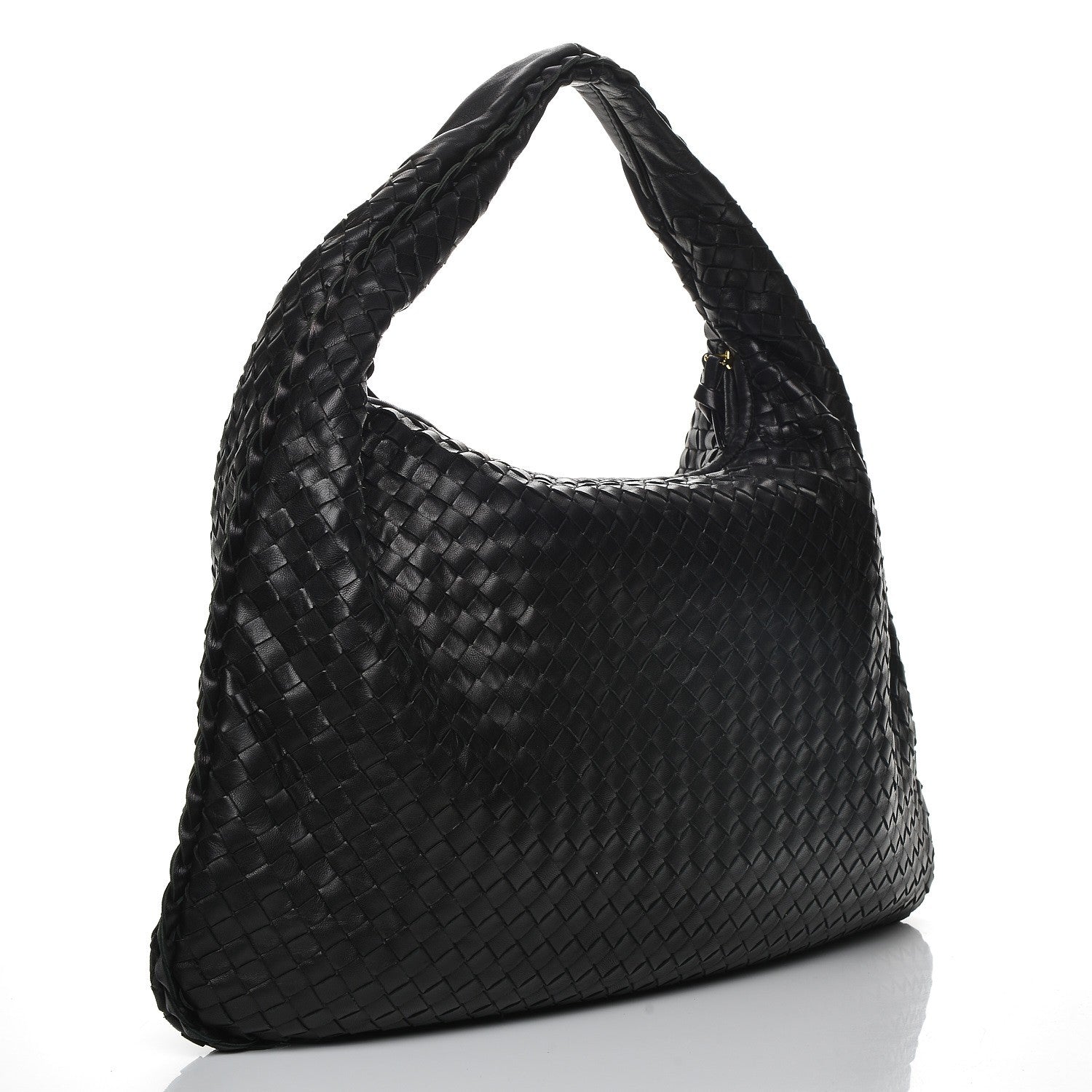 Bottega Veneta Nappa Intrecciato Large Veneta Hobo Nero Black 3 of 9