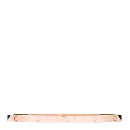 Cartier 18K Pink Gold Small LOVE Bracelet 18 1 of 4