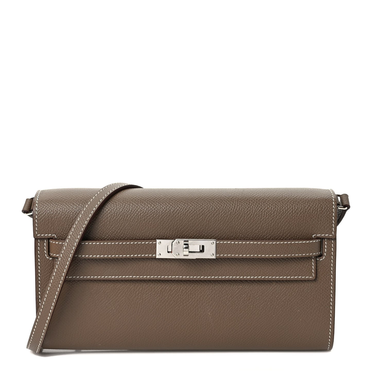 Epsom Kelly Wallet To Go Etoupe