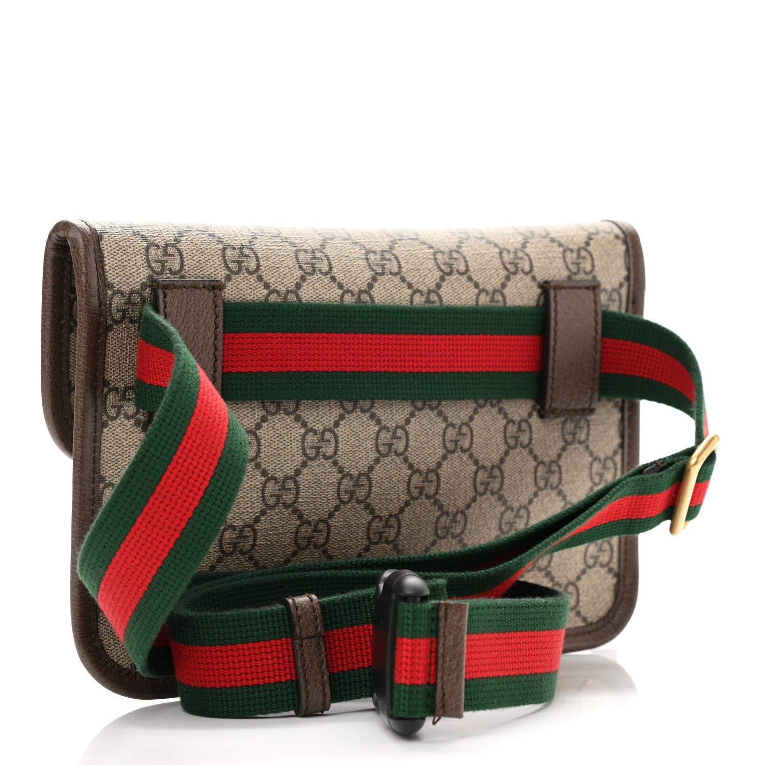 Gucci GG Supreme Monogram Neo Vintage Web Belt Bag Brown 3 of 10