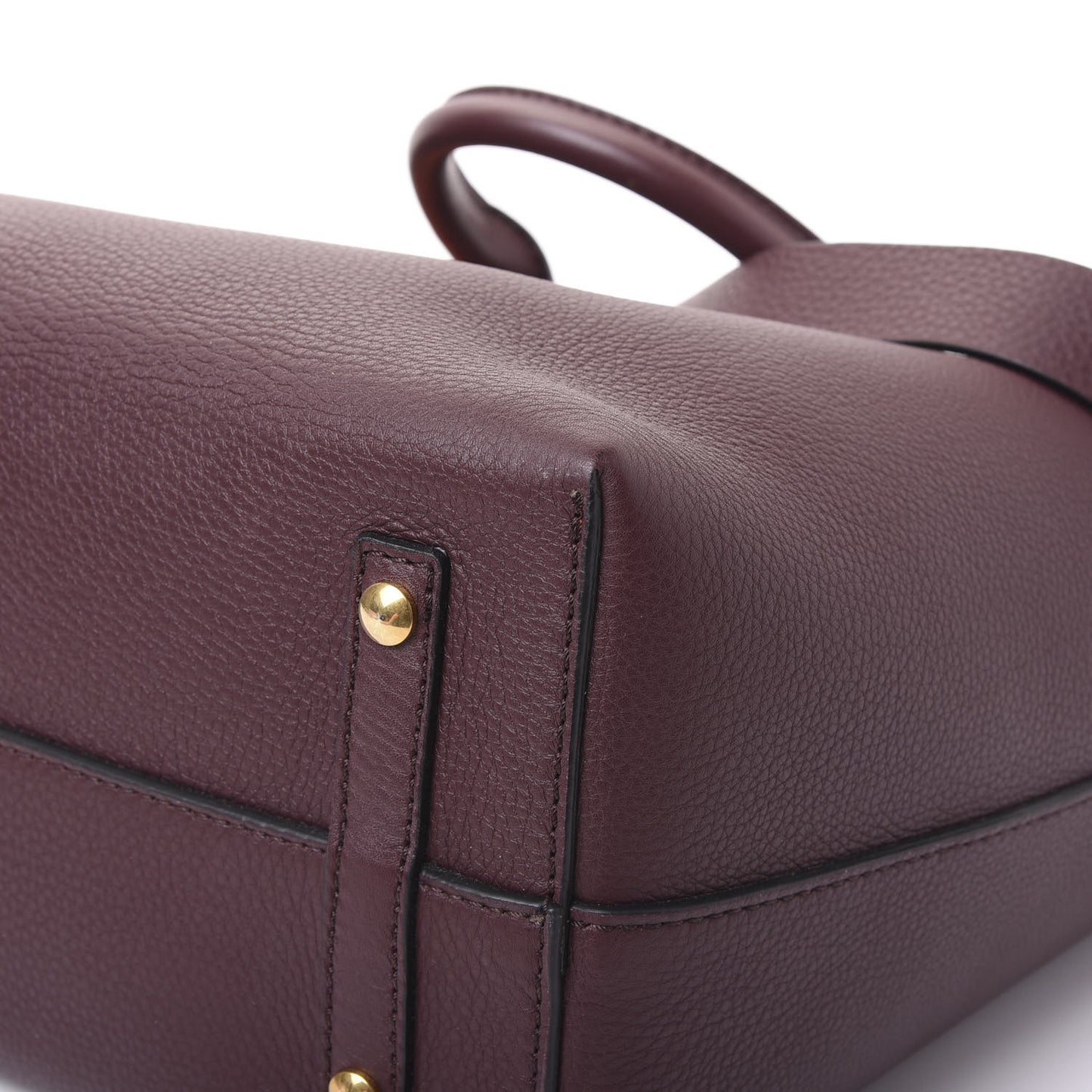 Soft Grain Calfskin Medium Belt Bag Deep Claret