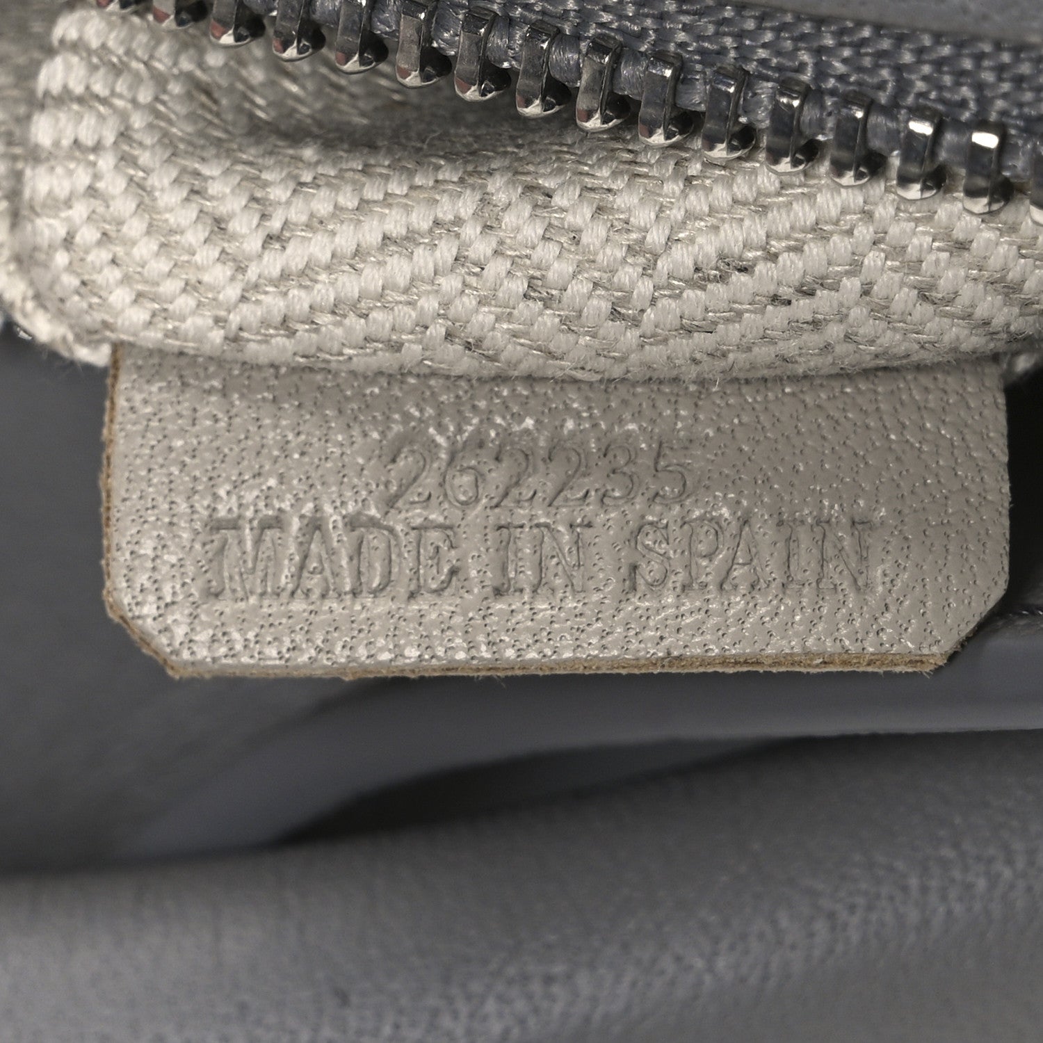 Loewe Soft Grained Calfskin Mini Puzzle Bag Pearl Grey 7 of 10