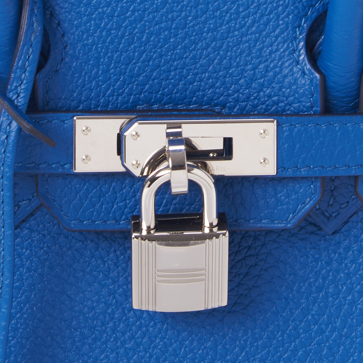 Togo Birkin 25 Bleu France