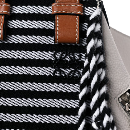 Loewe Calfskin Stripe Small Hammock Shoulder Bag Tan Black 11 of 11