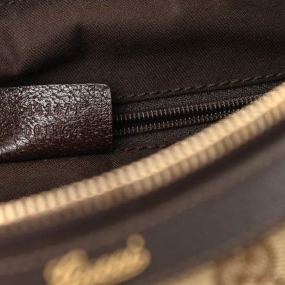 Gucci Monogram Small Abbey Tote Dark Brown 7 of 10