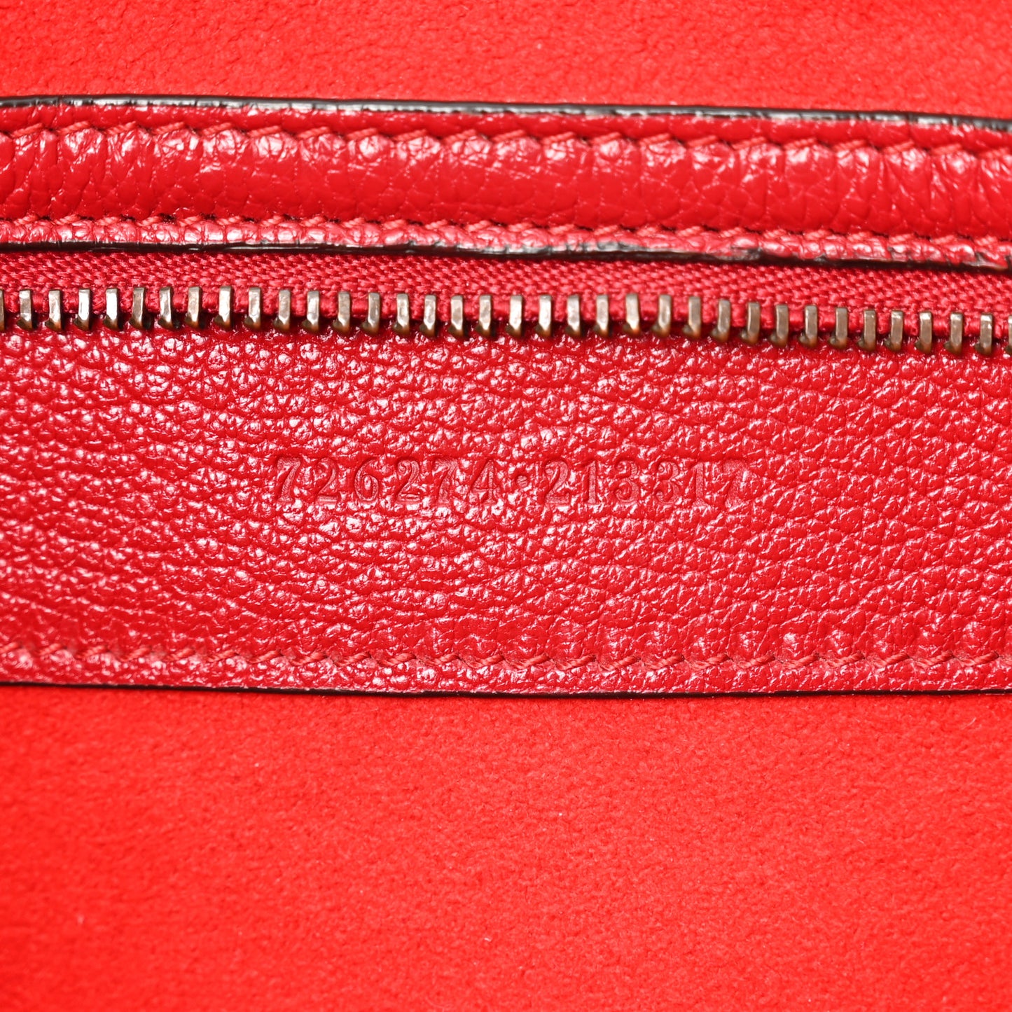 Goatskin Medium Aphrodite Shoulder Bag Hibiscus Red
