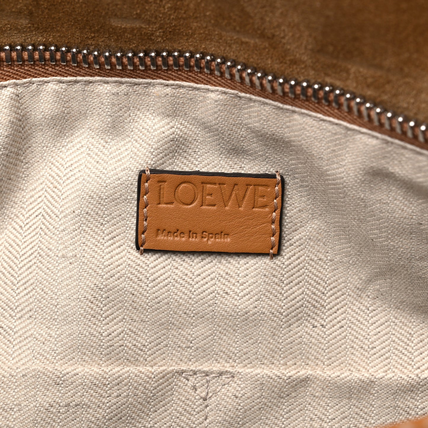 Calfskin Large Puzzle Bag Warm Desert