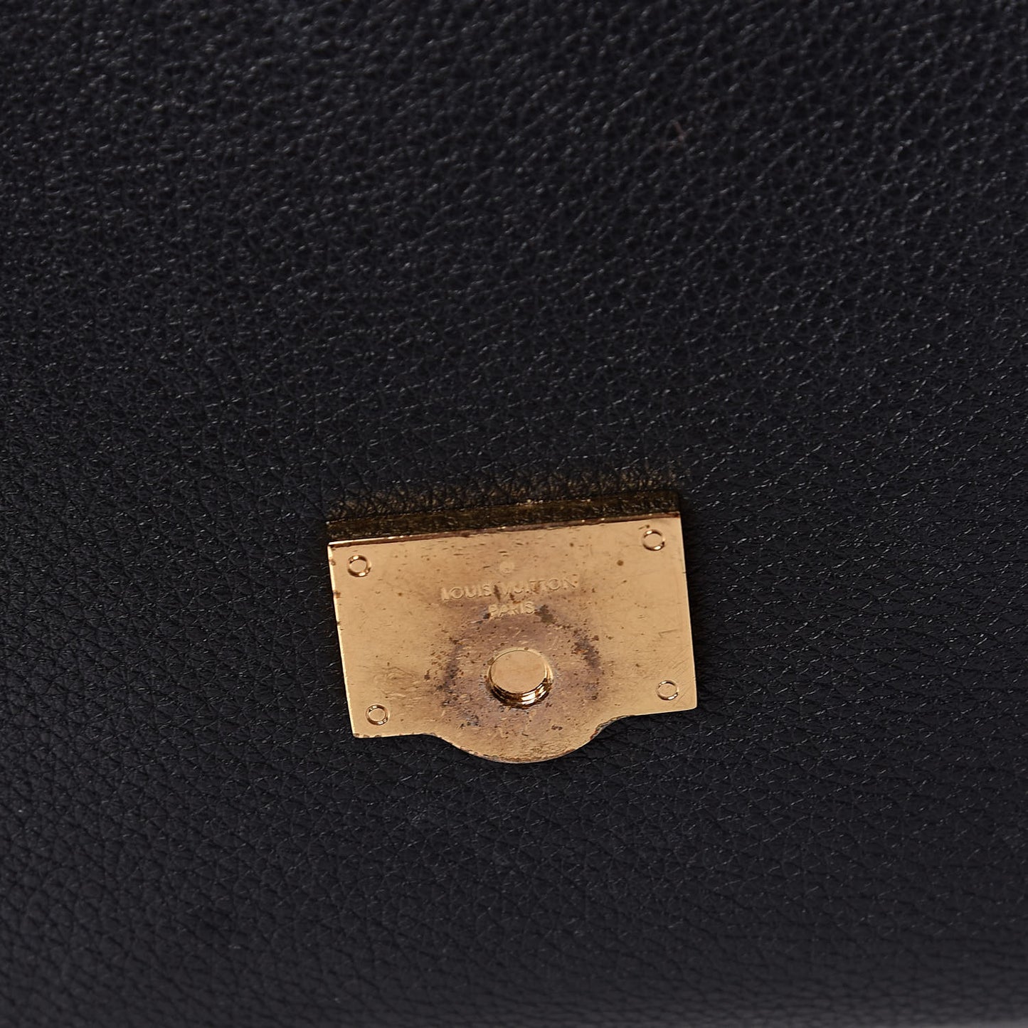 Grained Calfskin Vivienne NM Blue Marine