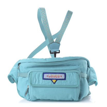 Gucci Nylon 80s Logo Patch Belt Bag Lago 1 of 12