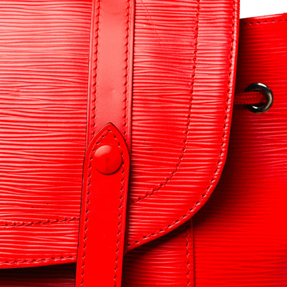 Louis Vuitton X SUPREME Epi Christopher Backpack PM Red 10 of 10
