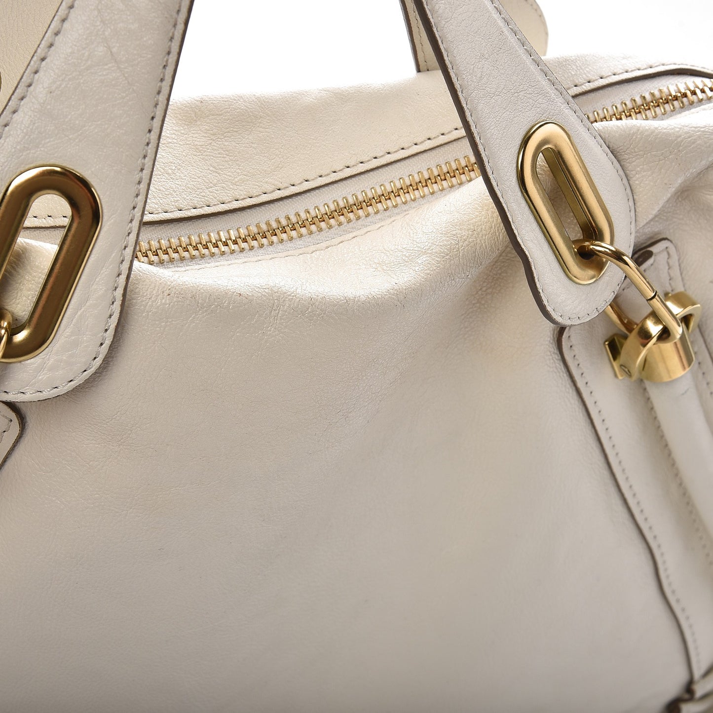 Calfskin Medium Paraty Cream