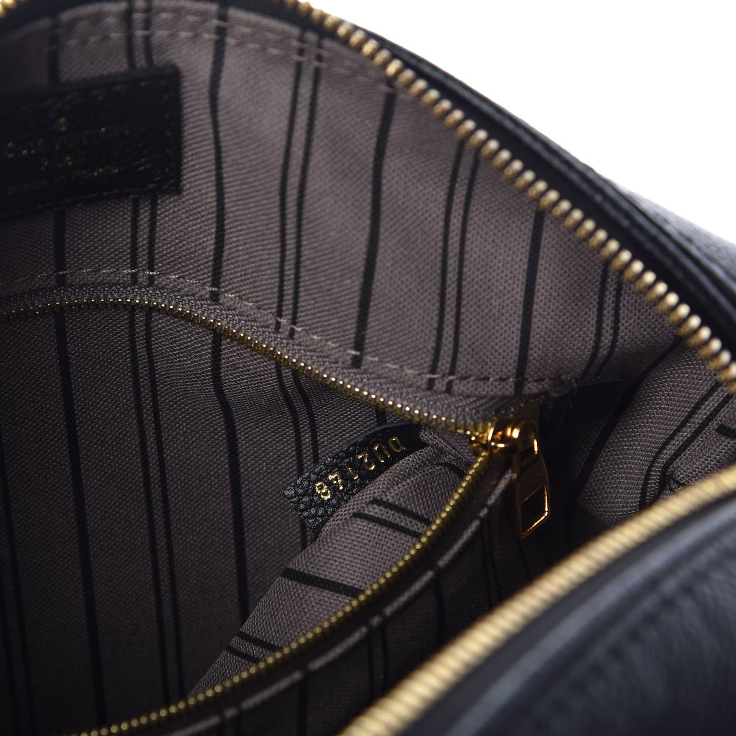 Louis Vuitton Empreinte Speedy Bandouliere 25 NM Black 9 of 10