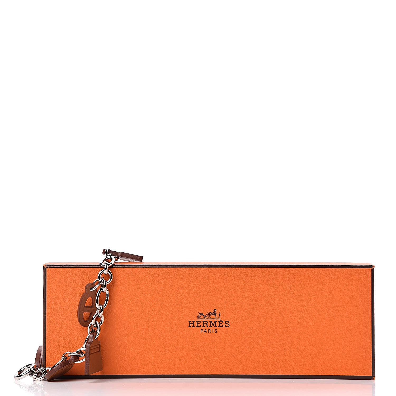 Hermes Barenia Breloque Olga Amulette Bag Charm Fauve 5 of 5