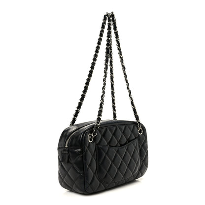 Chanel Lambskin Quilted Medium Camera Case Black 3 of 11