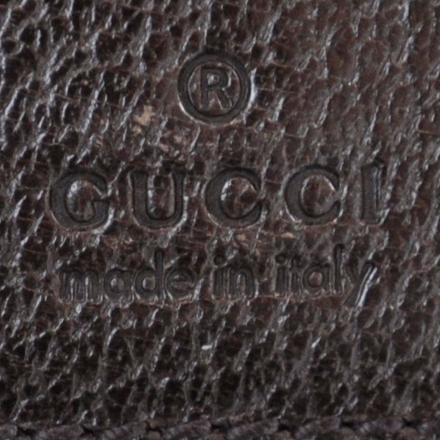 Gucci Monogram Web Medium Double Pocket Messenger Bag Dark Brown 7 of 11