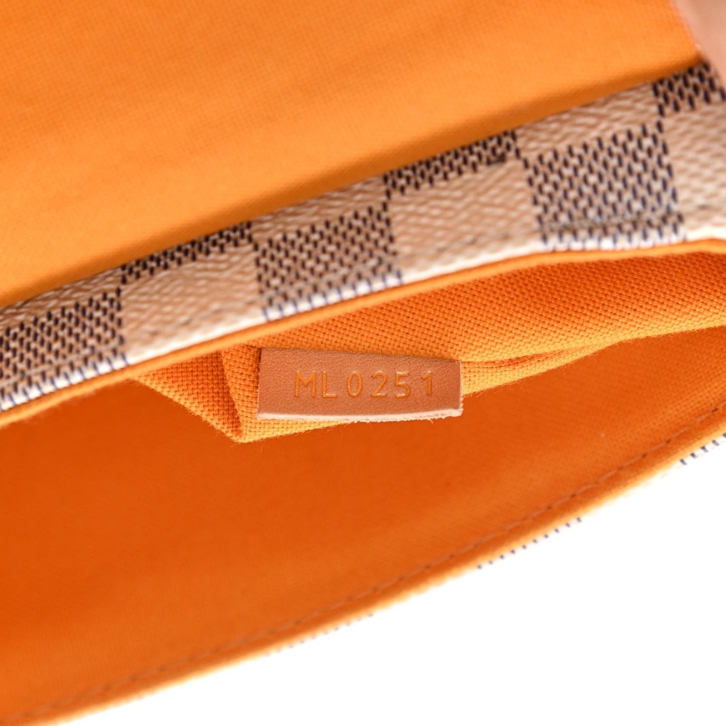 Damier Azur Braided Croisette Rose