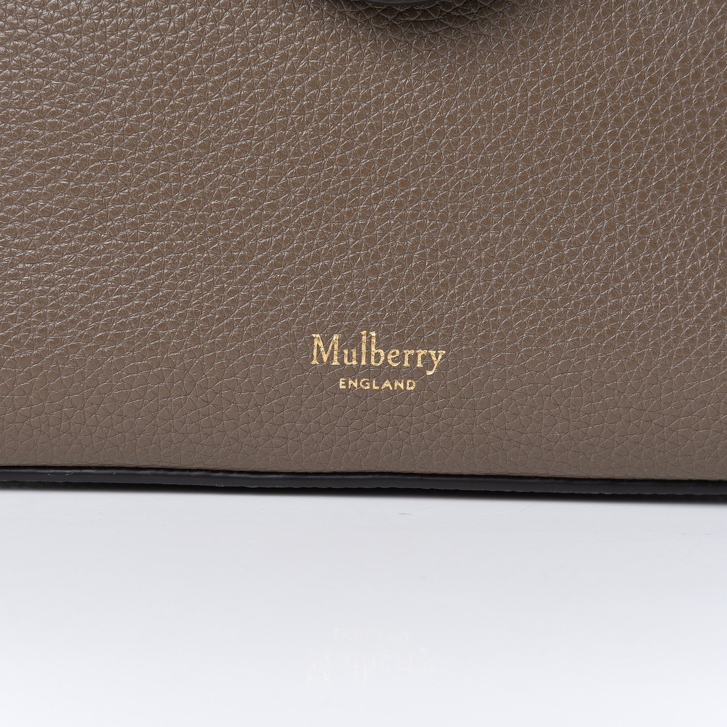 Mulberry Small Classic Grain Calfskin Mini Seaton Clay 7 of 11