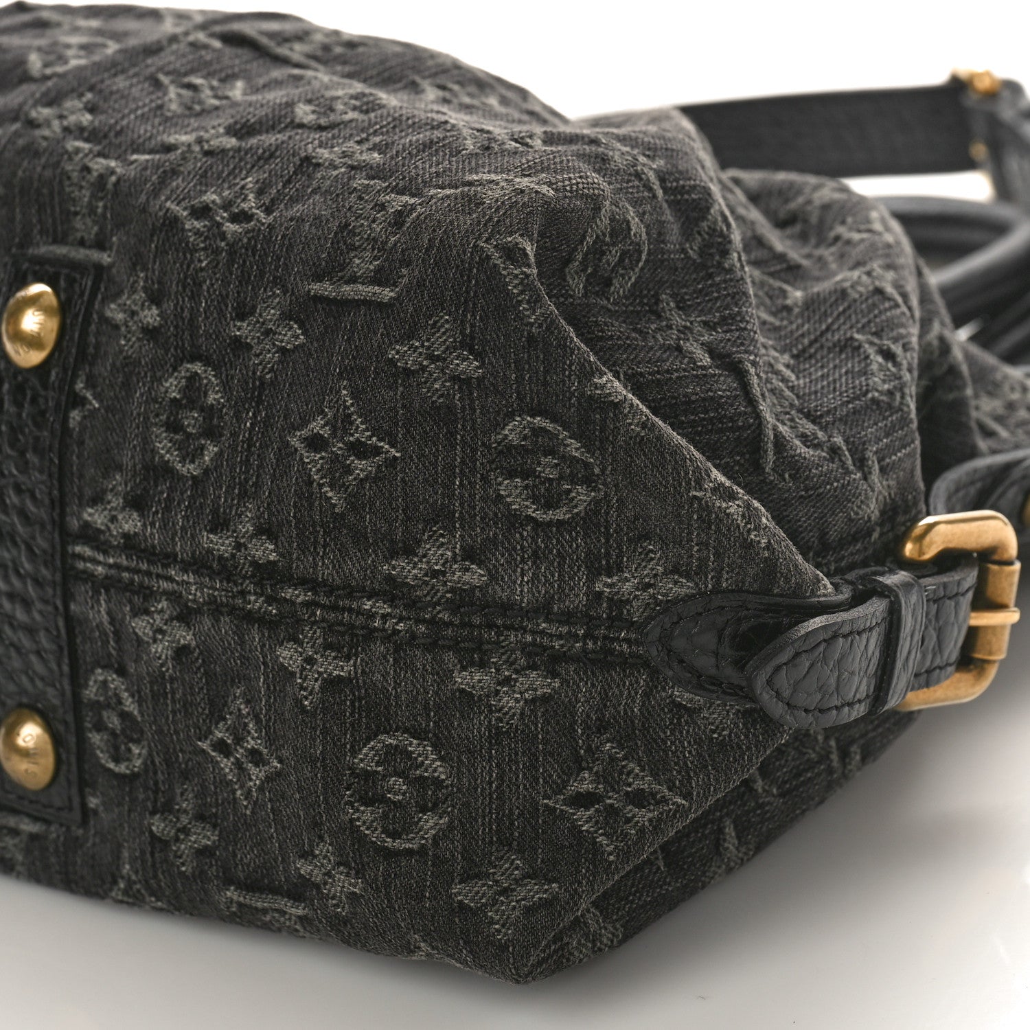 Louis Vuitton Denim Neo Cabby MM Black 8 of 8