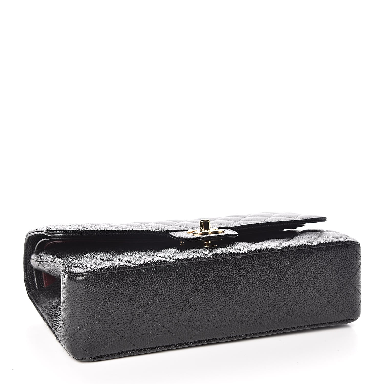 Chanel Caviar Quilted Medium Double Flap Black 4 of 10