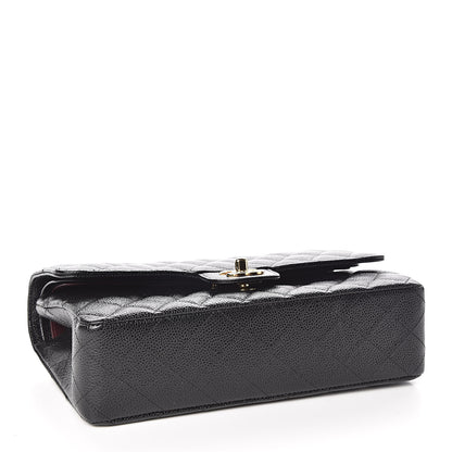 Chanel Caviar Quilted Medium Double Flap Black 4 of 10