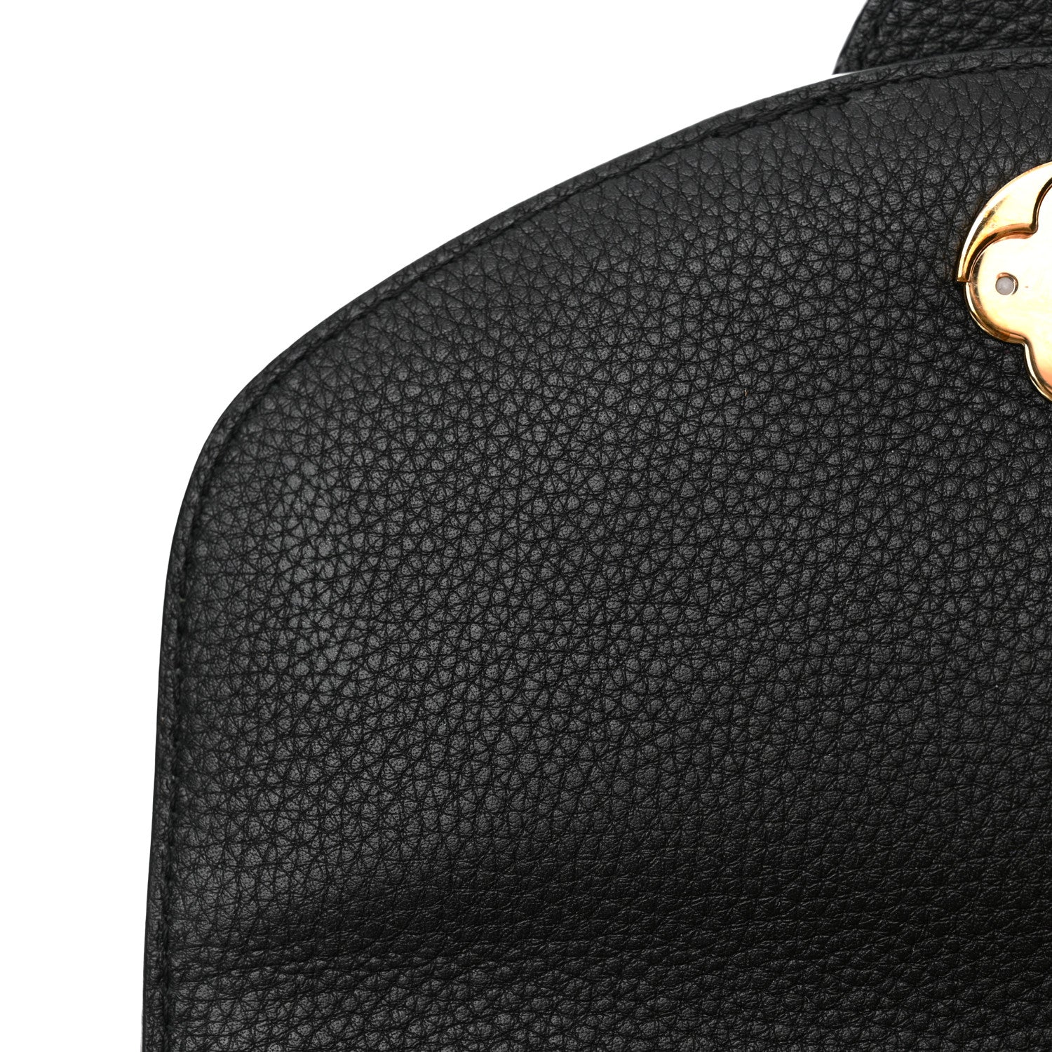 Louis Vuitton Grained Calfskin LV Pont 9 Soft PM Black 12 of 15