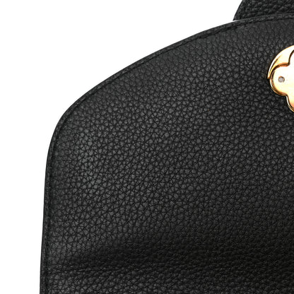 Louis Vuitton Grained Calfskin LV Pont 9 Soft PM Black 12 of 15