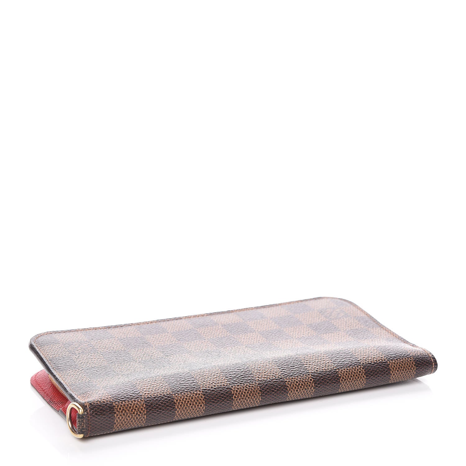 Louis Vuitton Damier Ebene Insolite Wallet Red 4 of 9