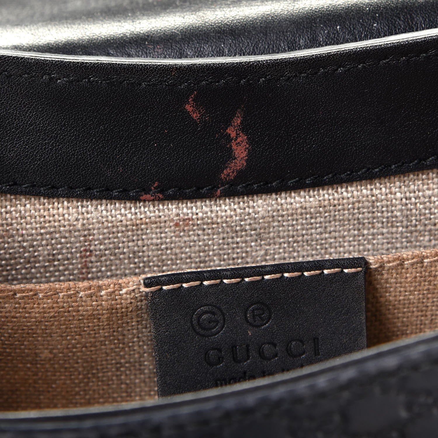 Gucci Microguccissima Mini Emily Shoulder Bag Black 14 of 16