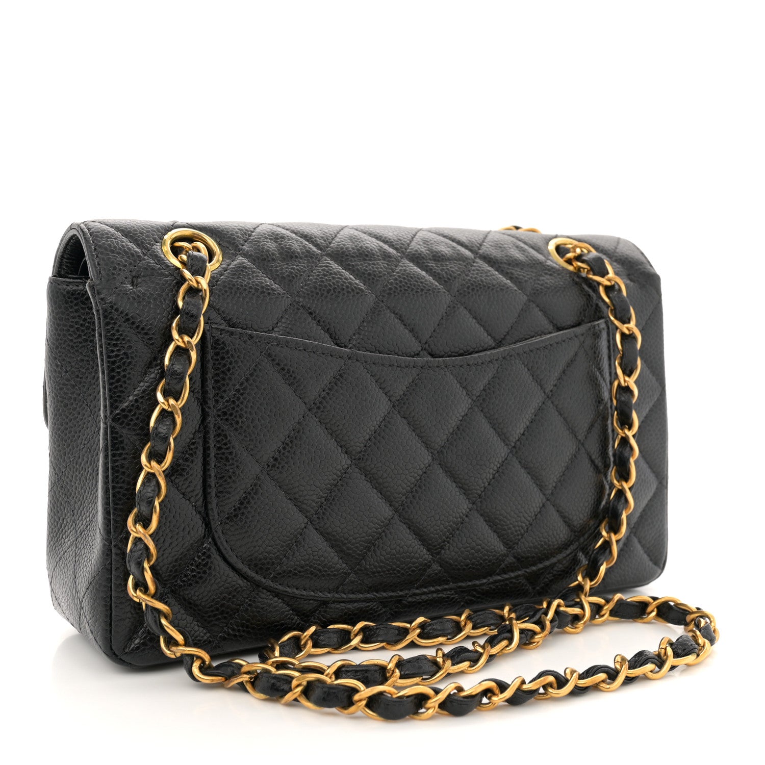 Chanel Caviar Quilted Small Double Flap Black 3 of 12