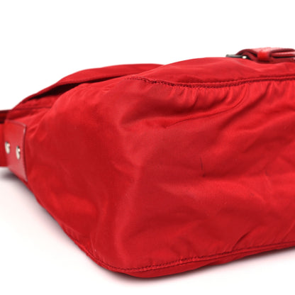 Prada Nylon Vela Sport Messenger Bag Rosso 8 of 12
