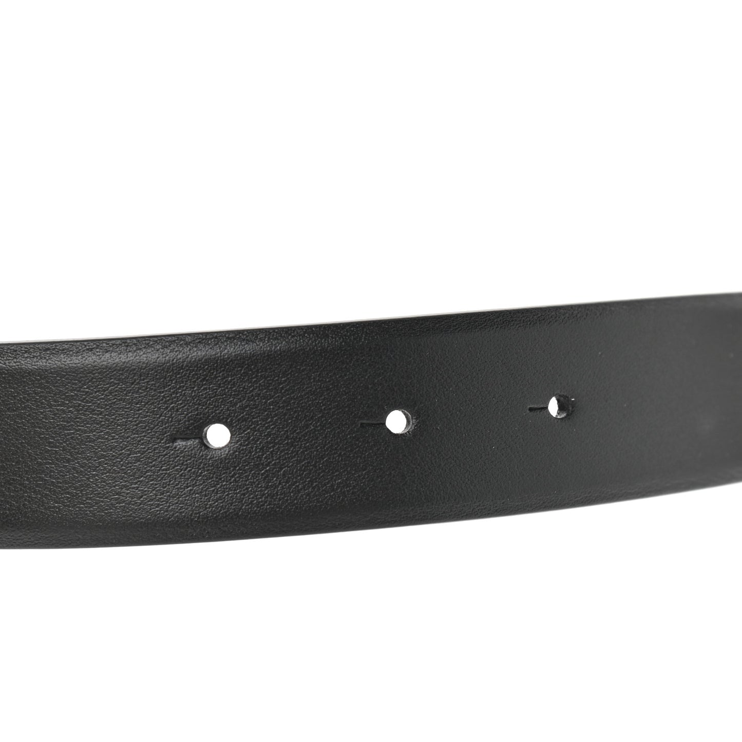 Calfskin Pearl Crystal CC Belt 85 34 Black