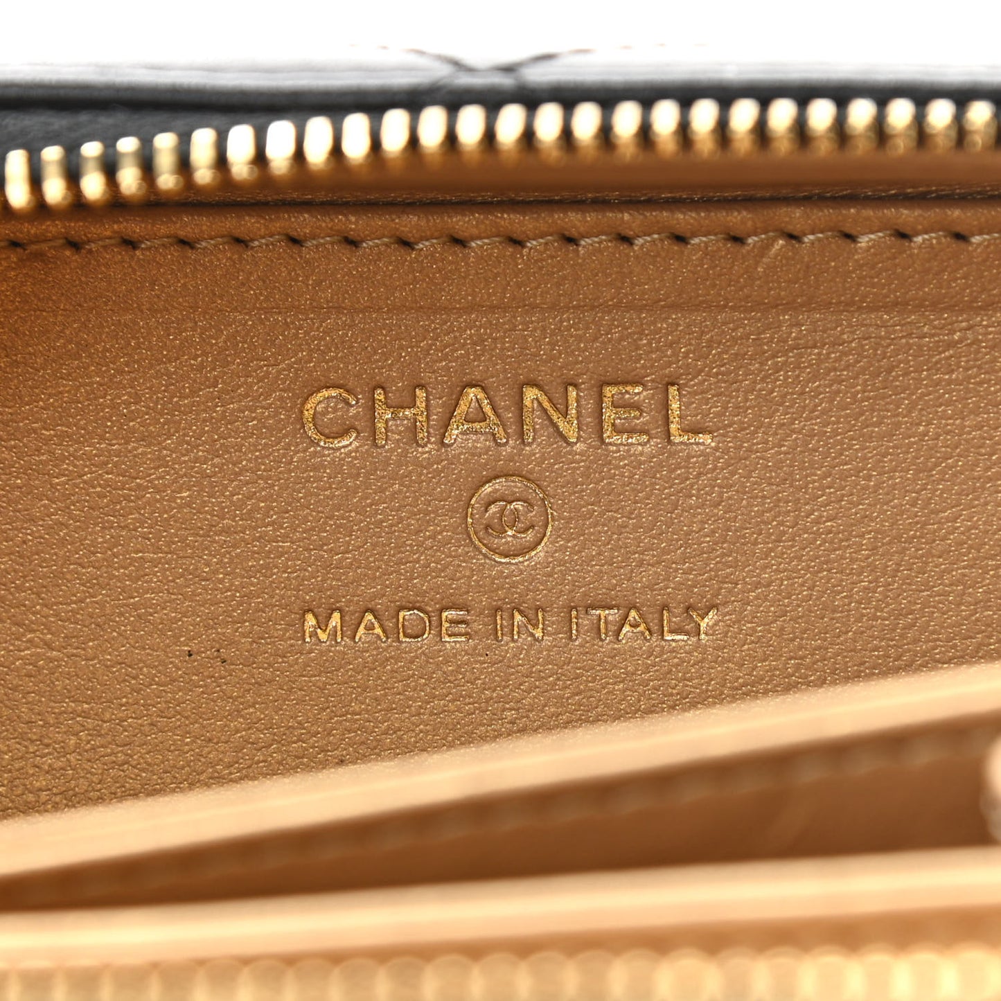 Lambskin Quilted Mini Golden Plate Clutch With Chain Black