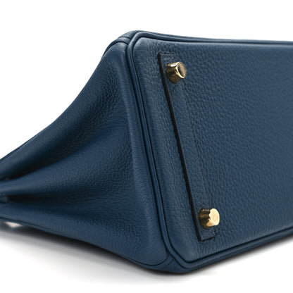 Hermes Togo Birkin 25 Bleu de Prusse 9 of 12