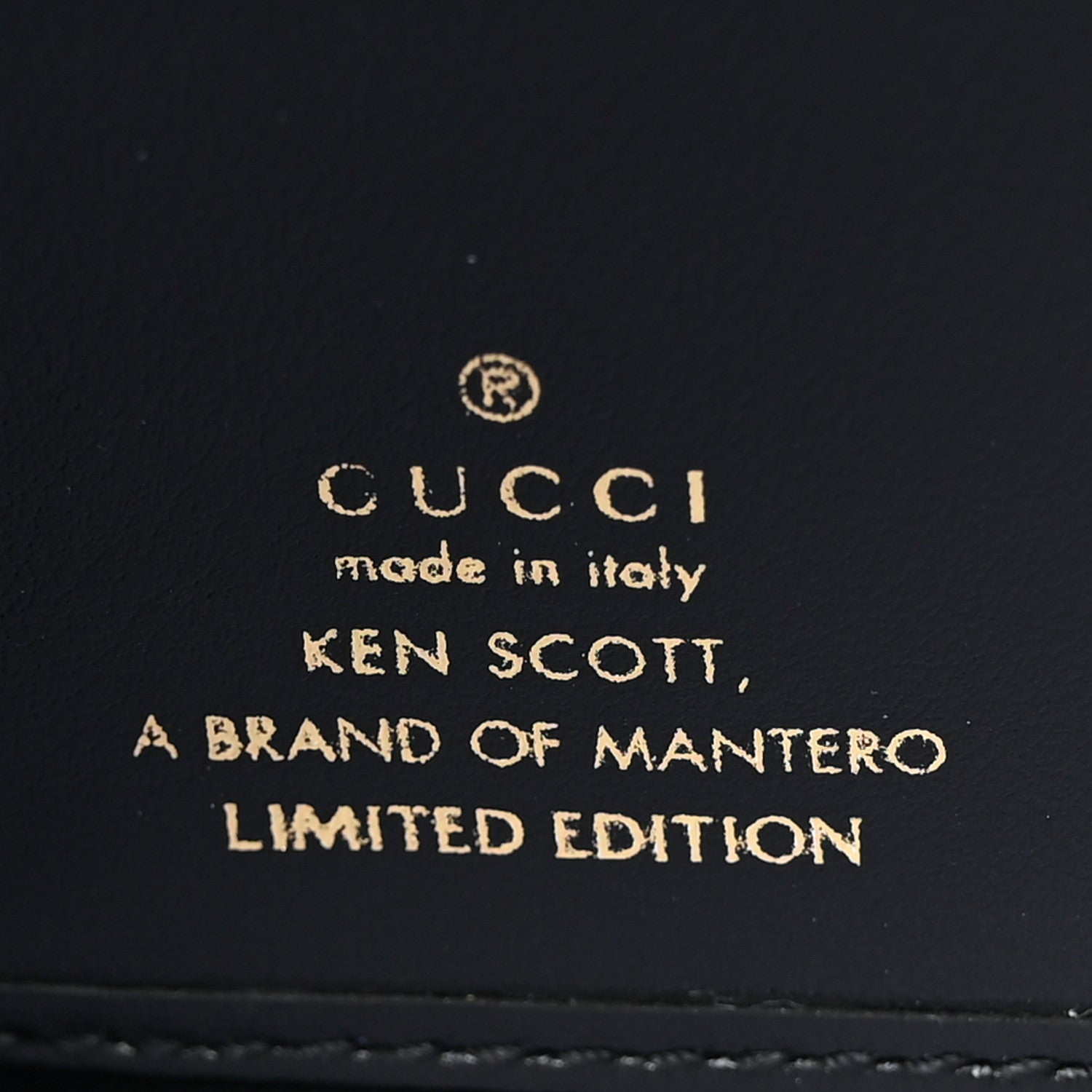 Gucci X KEN SCOTT Calfskin Matelasse Floral Print GG Marmont Zip Around Wallet Black 6 of 8