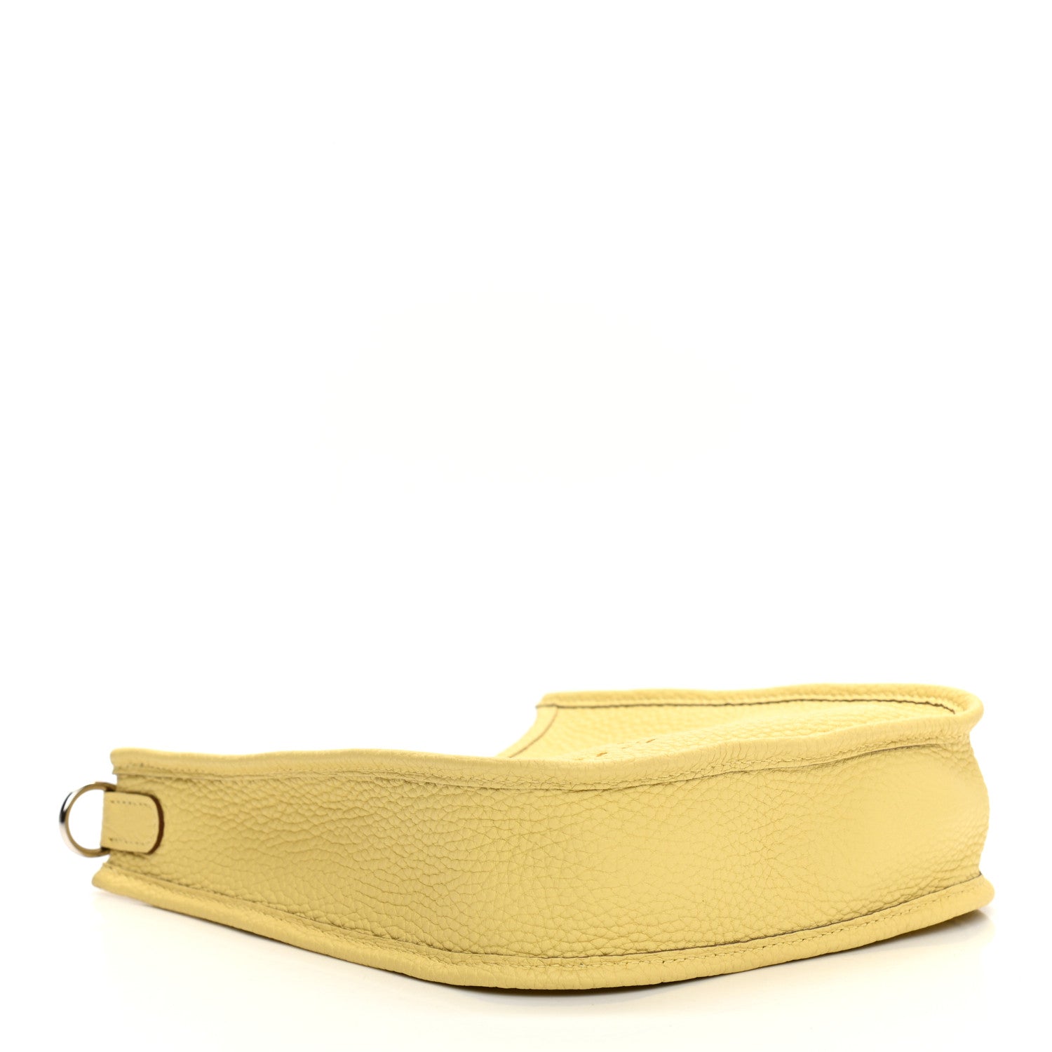 Hermes Taurillon Clemence Amazone Evelyne TPM Jaune Poussin Craie 4 of 9