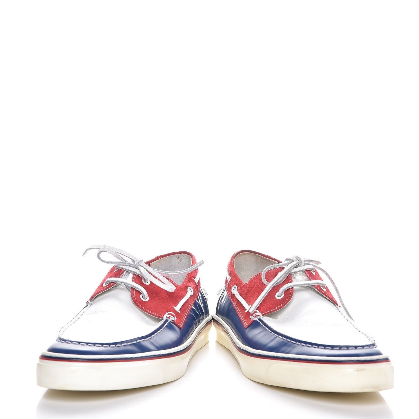 Mens Calfskin Wimbledon Sport Boat Shoes 13 Multi