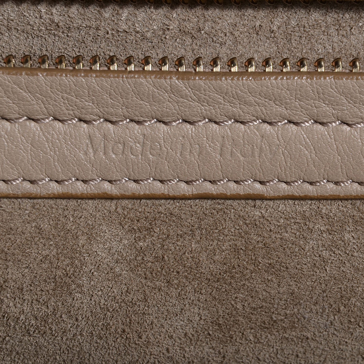 Celine Supple Calfskin Medium Phantom Luggage Beige 6 of 9