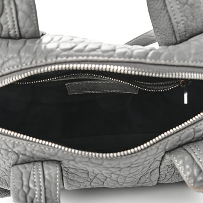 Alexander Wang Pebbled Lambskin Rocco Sesame Silver Hardware 6 of 11