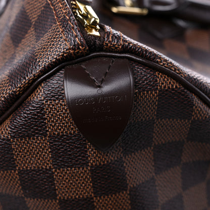 Louis Vuitton Damier Ebene Speedy 35 6 of 14