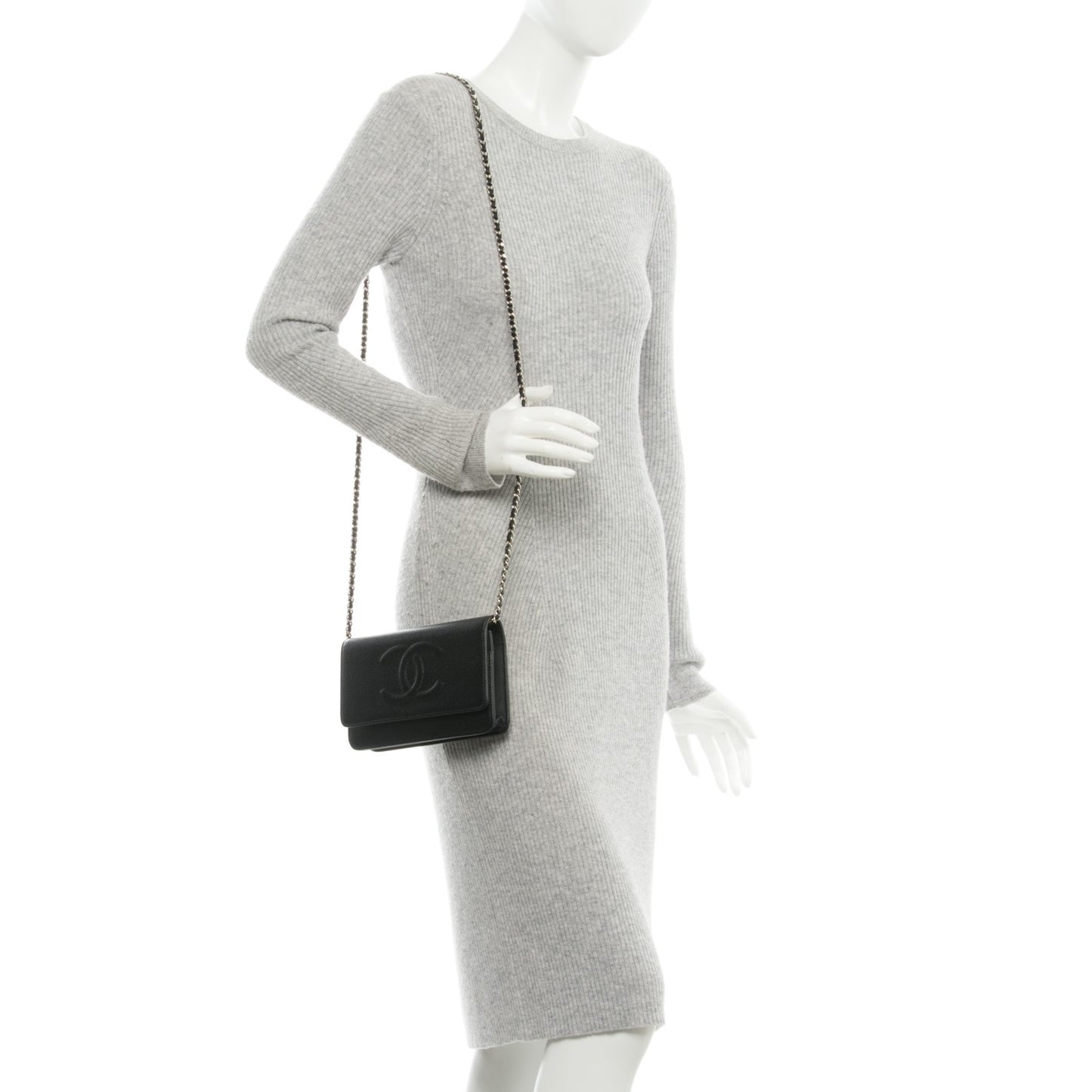 Caviar Timeless CC Wallet On Chain WOC Black